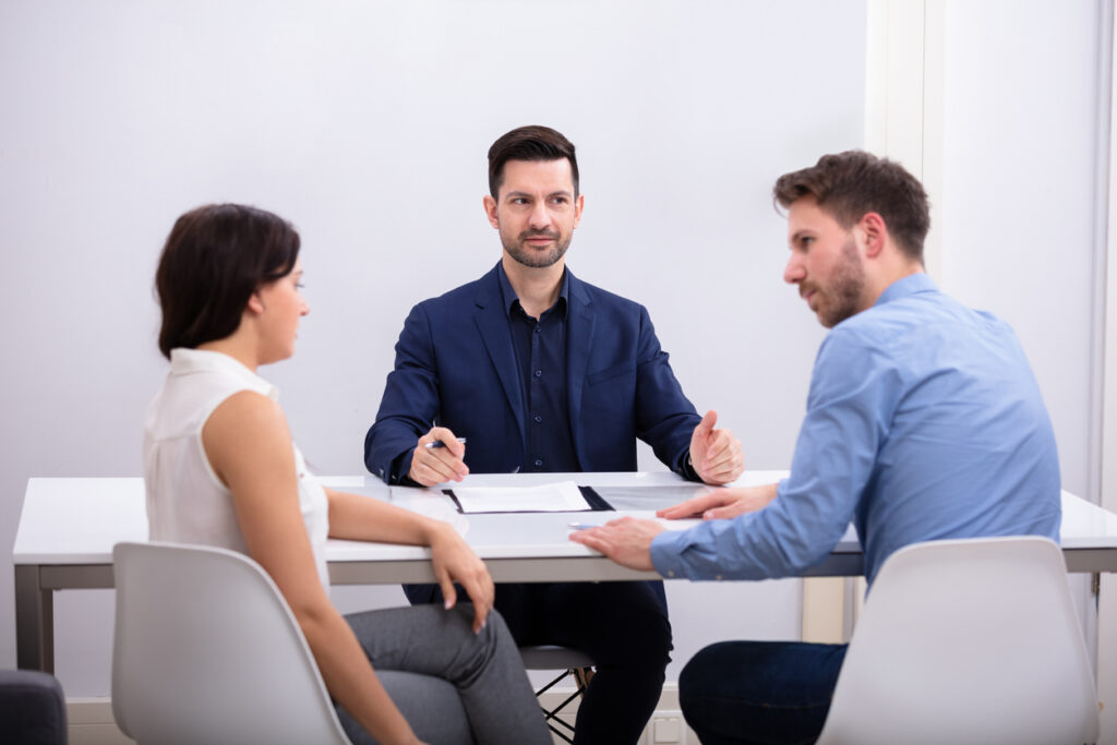 Clearwater Divorce Mediator Meeting with Client