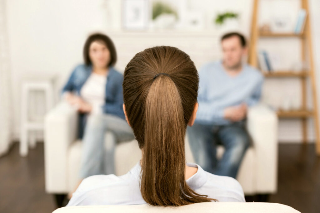 St. Petersburg Divorce Mediator meeting with Client